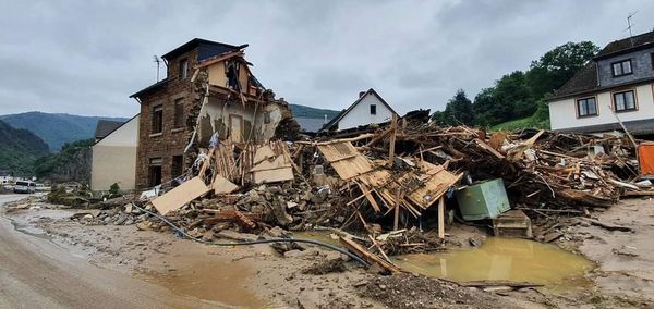 Vielerorts hat das Hochwasser alles zerstört. Foto: Gasper 