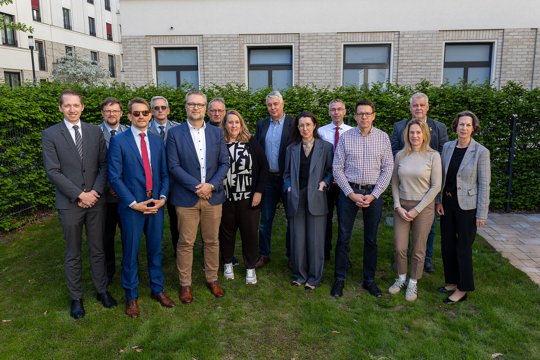 Die Teilnehmerinnen und Teilnehmer der Fachtagung ERH in Berlin. Foto: DBwV/Yann Bombeke