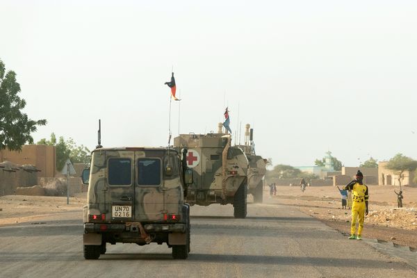 Ein Bundeswehr-Patrouille in der Nähe von Gao, Mali. Oberstleutnant André Wüstner fordert, dass sich Fehler aus früheren Einsätzen in der Sahel-Region oder anderswo nicht wiederholen. Foto: Bundeswehr/Philipp Hoffmann