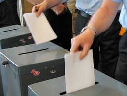 Abstimmung im April: Jede Stimme zählt. Foto: DBwV/Hahn