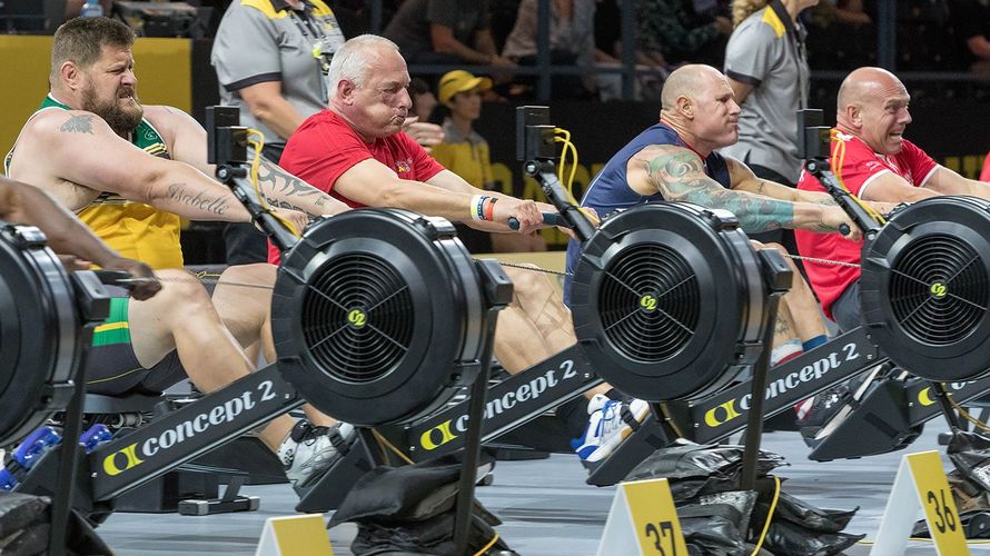 20 deutsche Athleten nehmen an den Invictus Games in Sydney teil. Einer von ihnen ist Oberstabsfeldwebel Meik Briest (2.v.l.). Foto: Bundeswehr/Patrick Bransmöller