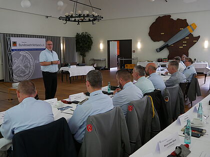 Das Seminar fand in den Räumen der Offizierheimgesellschaft statt. Foto: DBwV