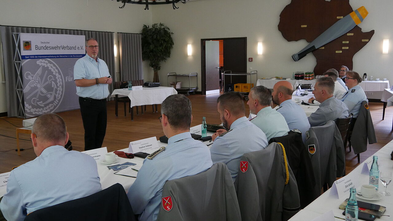 Das Seminar fand in den Räumen der Offizierheimgesellschaft statt. Foto: DBwV