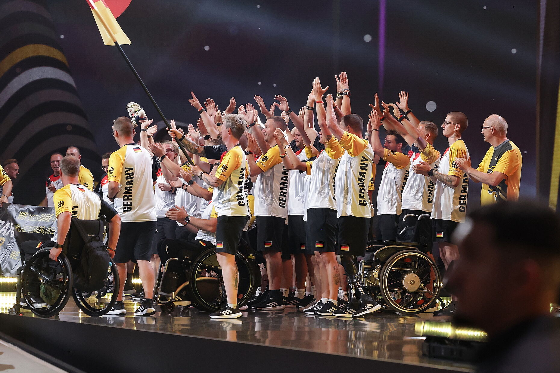 Eröffnungsfeier Invictus Games 2023. Foto: Invictus Games/David Young