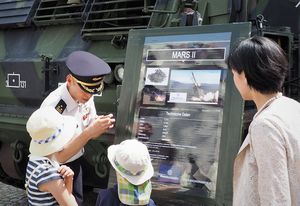 International ging es beim Tag der Bundeswehr in Schlieben zu. Foto: DBwV/Kruse