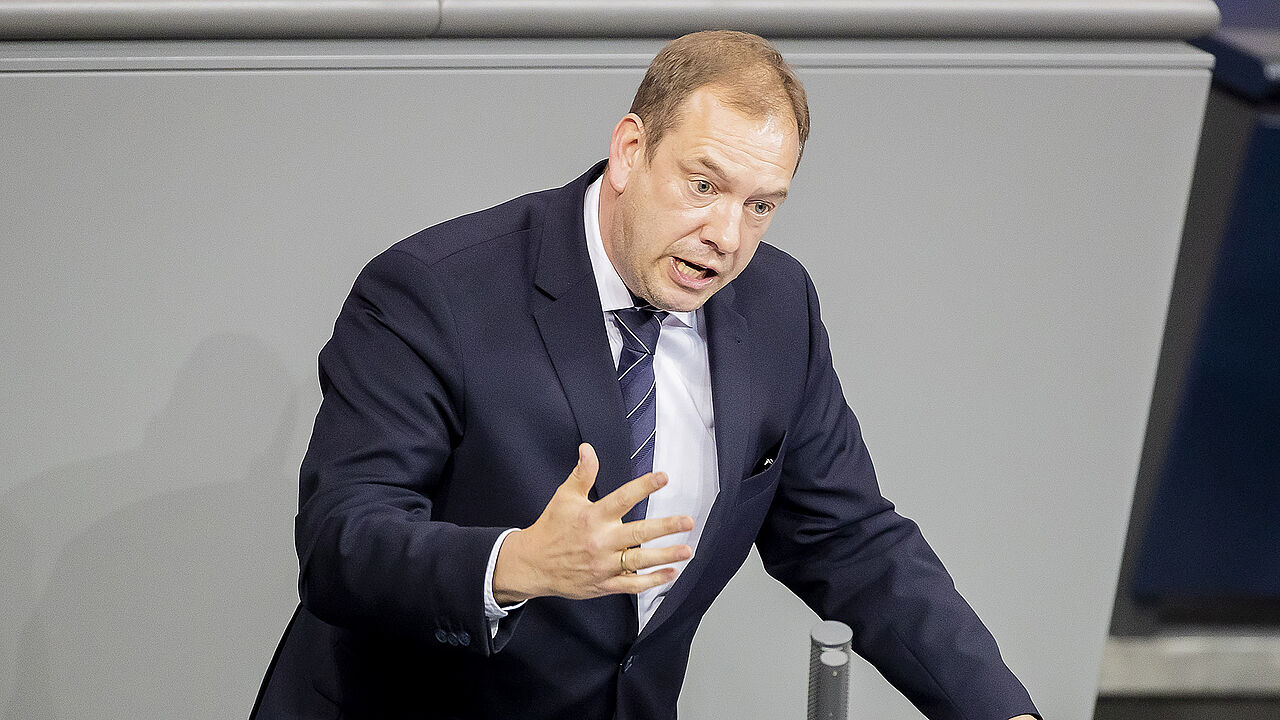 Der verteidigungspolitische Sprecher der CDU/CSU-Bundestagsfraktion Henning Otte warf der SPD vor, die Bundeswehr im Stich zu lassen. Foto: picture alliance/dpa | Christoph Soeder