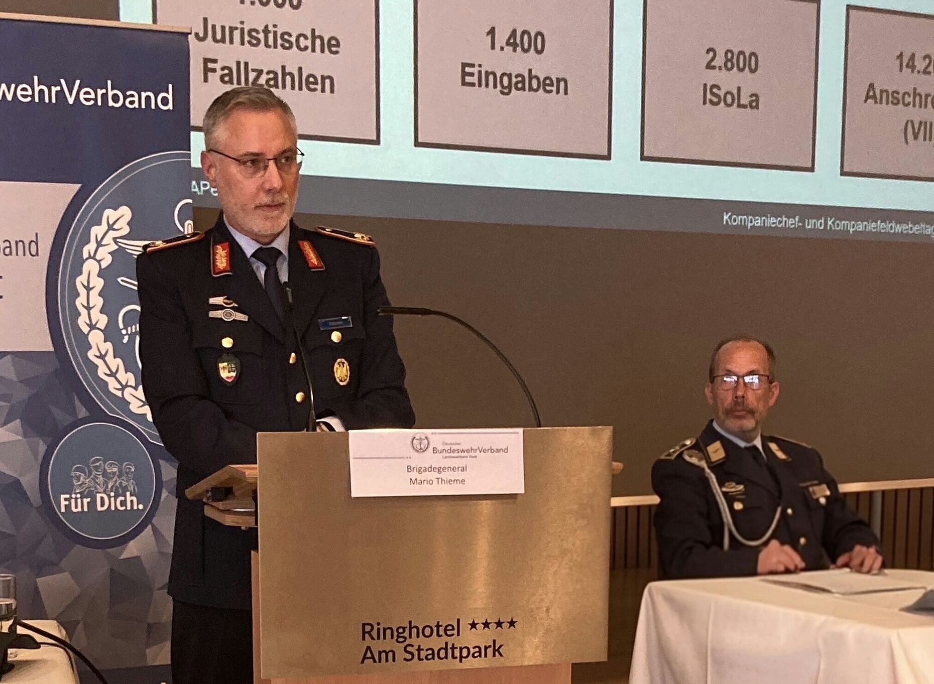 Brigadegeneral Mario Thieme  Foto: Roland Sippmann
