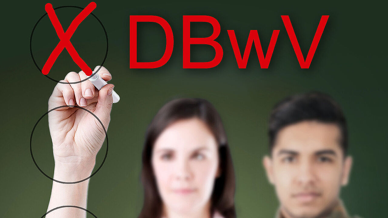 "Viermal Ihr Kreuz beim DBwV – Für die Menschen in der Bundeswehr", ruft Andreas Hubert auf. Foto: DBwV