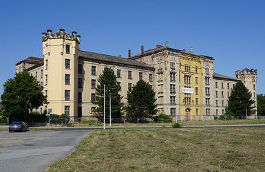 Die Mandaukaserne in Zittau. Foto: Klaus Schöne