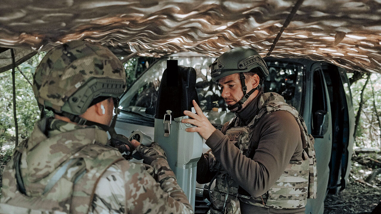 Regelmäßig macht sich Josef Kranawetvogl, Senior Vice President von STARK, persönlich ein Bild von der Lage in der Ukraine. Foto: STARK