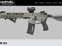 Das Sturmgewehr MK 556 des Thüringer Unternehmens C.G. Haenel soll das HK G36 bei der Bundeswehr ablösen. Foto: Screenshot Website C.G. Haenel