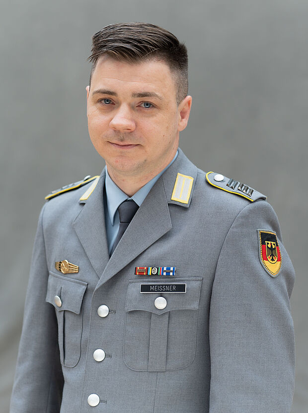 Oberstabsgefreiter Marcus Meissner, Stellvertreter des Bundesvorsitzenden. Foto: DBwV