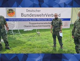 Karnevalsaktion nachgeholt und Mitglieder geehrt – gelungene Mitgliederaktion in Mayen. Foto: Oberstabsfeldwebel Andre Merken-Schönebeck