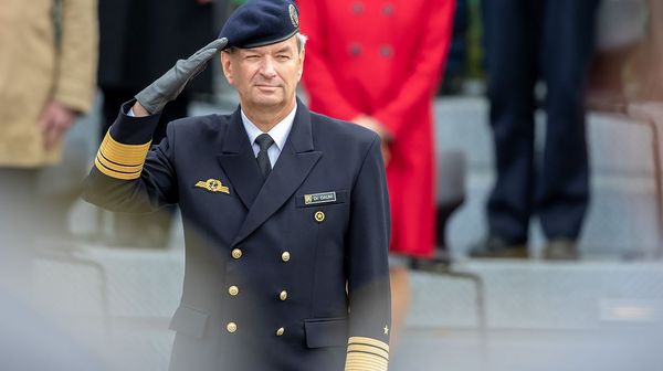 Der neue Mann an der Spitze des Cyber- und Informationsraums der Bundeswehr: Vizeadmiral Thomas Daum. Foto: PIZ CIR/Stefan Uj