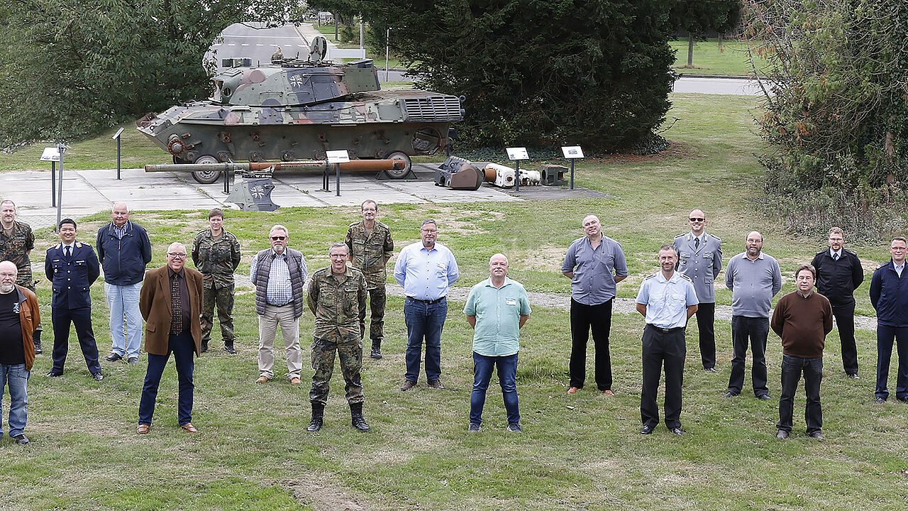 Mandatsträgertagung im Bezirk 2: Erstmals nach seiner Wahl war auch Landesvorsitzender Oberstleutnant Lutz Meier dabei. Foto:  ZVBw/Leonhardt