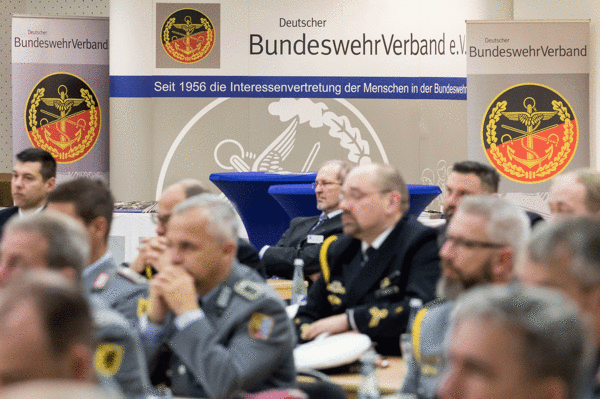 Der Deutsche BundeswehrVerband gehört zu den geistigen Vätern der Spießtagung. Foto: Bundeswehr/Kai-Axel Döpke