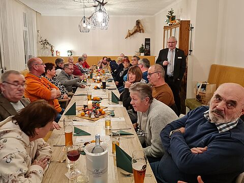 Ausführlich berichtete der Vorsitzende ERH im Landesverband Ost, Frank Udo Reiche aus den ersten Monaten im Mandat. Foto: Michael Edlinger