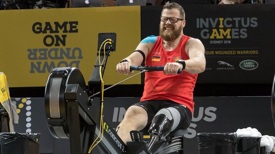 Voller Einsatz: Die "Invictus Games", hier ein Bild von den Wettkämpfen im vergangenen Jahr in Sydney, sollen nach Deutschland geholt werden. Foto: Bundeswehr/Patrick Bransmöller