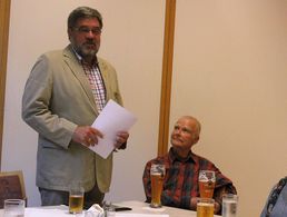 Ernst Wendland, Vorsitzender ERH im Landesverband, trug in Aachen zu aktuellen Themen vor. Foto: Klaus Gidde