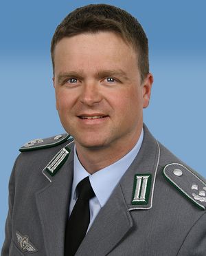 Der DBwV-Bundesvorsitzende, Oberstleutnant André Wüstner