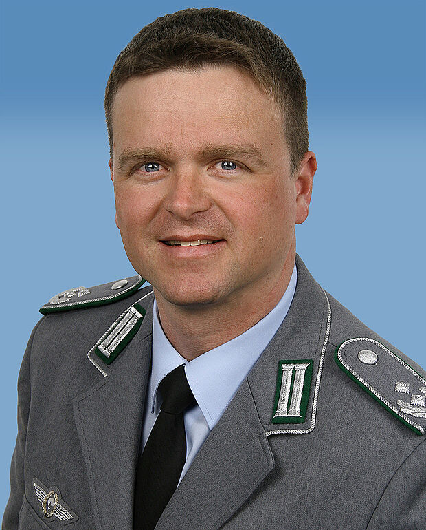 Der DBwV-Bundesvorsitzende, Oberstleutnant André Wüstner