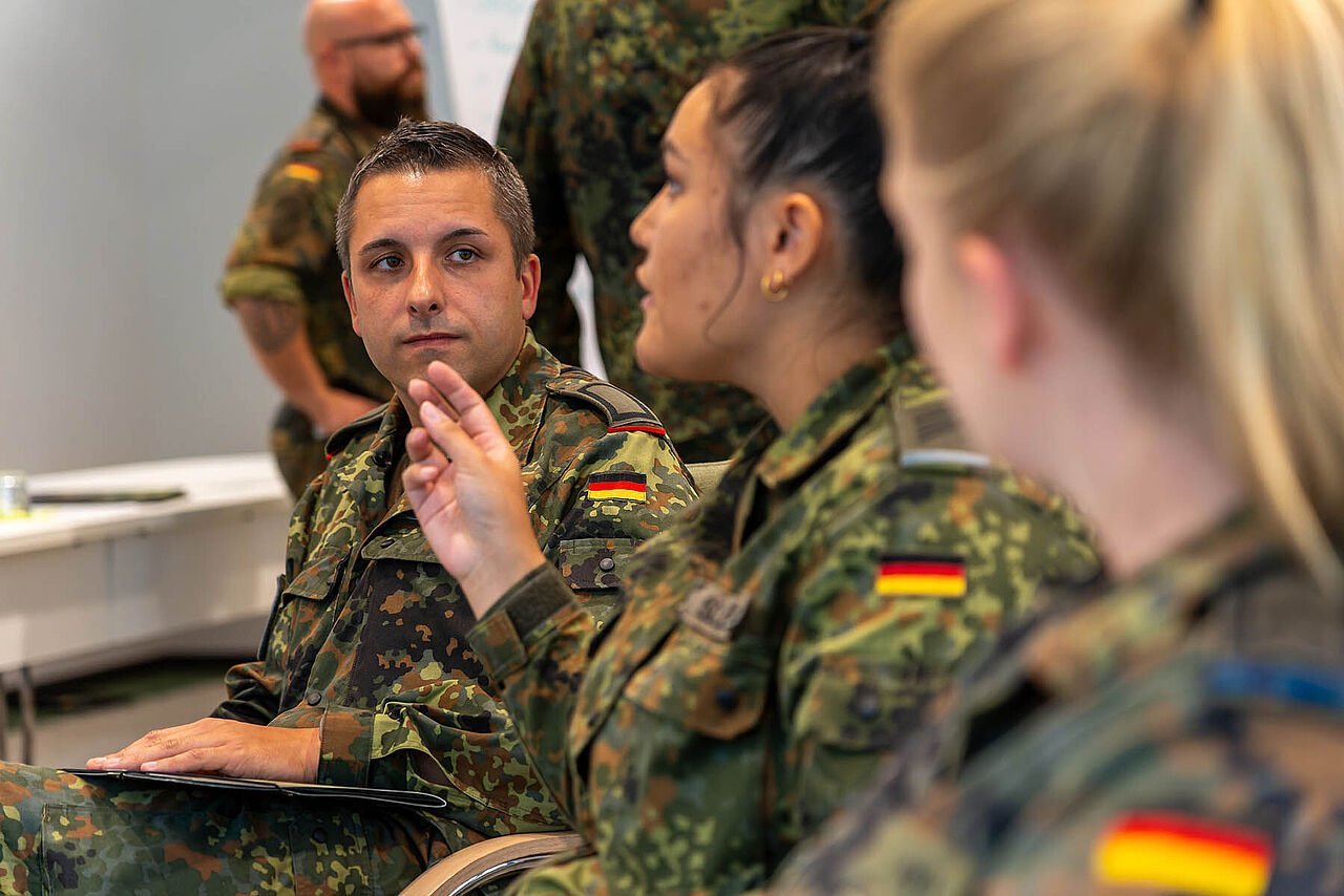Die Tagung hat gezeigt, dass es viele interessierte und motivierte junge Mitglieder gibt. Foto: DBwV/Firyn
