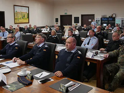 Am Seminar nahmen mehr als 50 Soldatinnen und Soldaten teil. Foto: LV Nord