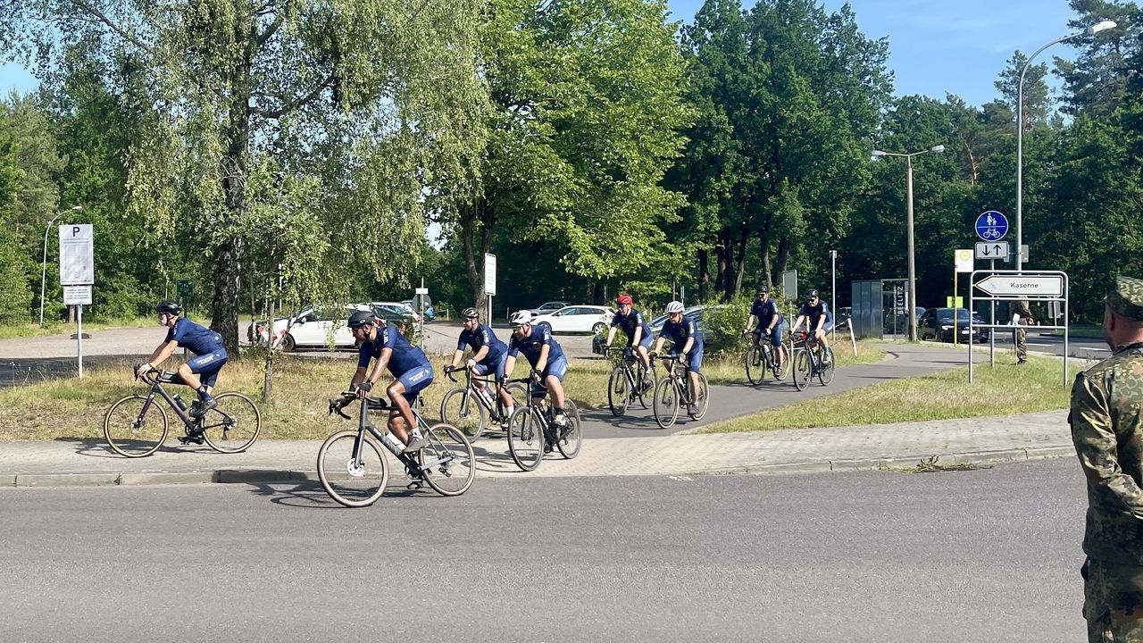 In sieben Etappen haben die Teilnehmer der Tour of Valor für die Anliegen der Bundeswehr-Veteranen geworben. Foto: DBwV/Kruse