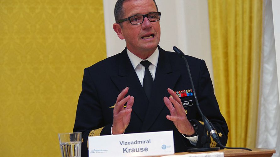 Marineinspekteur Vizeadmiral Andreas Krause setzt große Hoffnung in die Trendwenden. Foto: DBwV