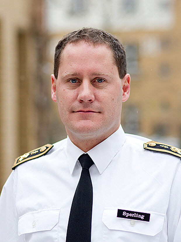 Hauptbootsmann Christian Sperling
