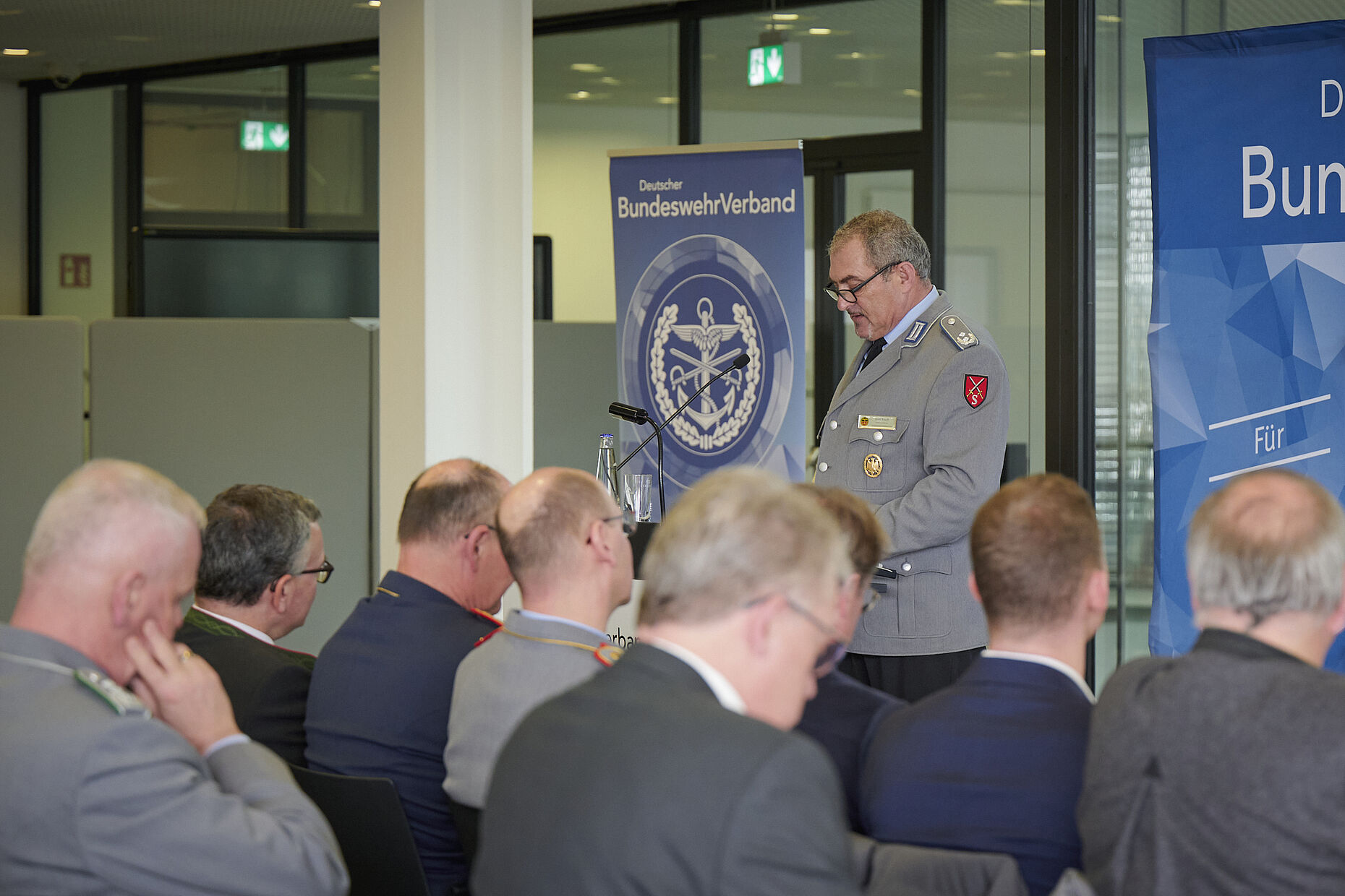 Landesvorsitzender Oberstleutnant a.D. Josef Rauch fordert mehr Tempo im Fähigkeitsaufbau der Bundeswehr. Foto: IK