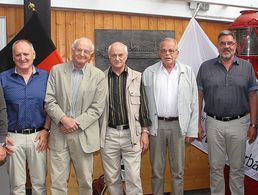 Vorsitzender Oberstleutnant a.D. Bernd Kraft, Stabsfeldwebel a.D. Harald Schreier, Stabsfeldwebel a.D. Volker Suhany, Stabsfeldwebel a.D. Paul Wegmann, Oberstabsfeldwebel a.D. Volker Bandte, Hauptmann a.D. Ernst Wendland und Oberstabsfeldwebel a.D. Günthe