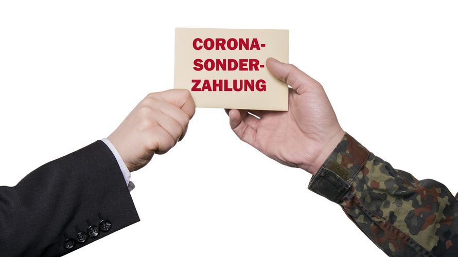 Für den DBwV ist klar: Die Corona-Sonderzahlung muss allen Statusgruppen der Bundeswehr zugutekommen. Foto: DBwV/gr. Darrelmann
