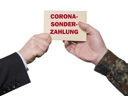 Für den DBwV ist klar: Die Corona-Sonderzahlung muss allen Statusgruppen der Bundeswehr zugutekommen. Foto: DBwV/gr. Darrelmann