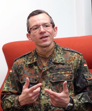 Stabsfeldwebel Thomas Schwappacher Foto: DBwV