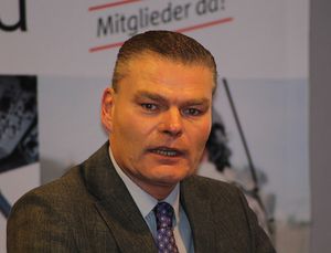 Der Innenminister Sachsen-Anhalts, Holger Stahlknecht