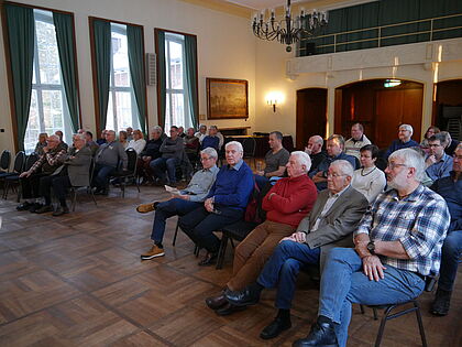 Die Wahlveranstaltung fand im Casino der Theodor-Körner-Kasern statt. Foto: DBwV