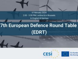 Ziel des 7. European Defence Round Table ist es den Zusammenhang zwischen Klima und Sicherheit sowie die Auswirkungen des Krieges auf die Klimaneutralitätsziele und -verpflichtungen der EU und auf internationaler Ebene zu werfen. Foto: DBwV