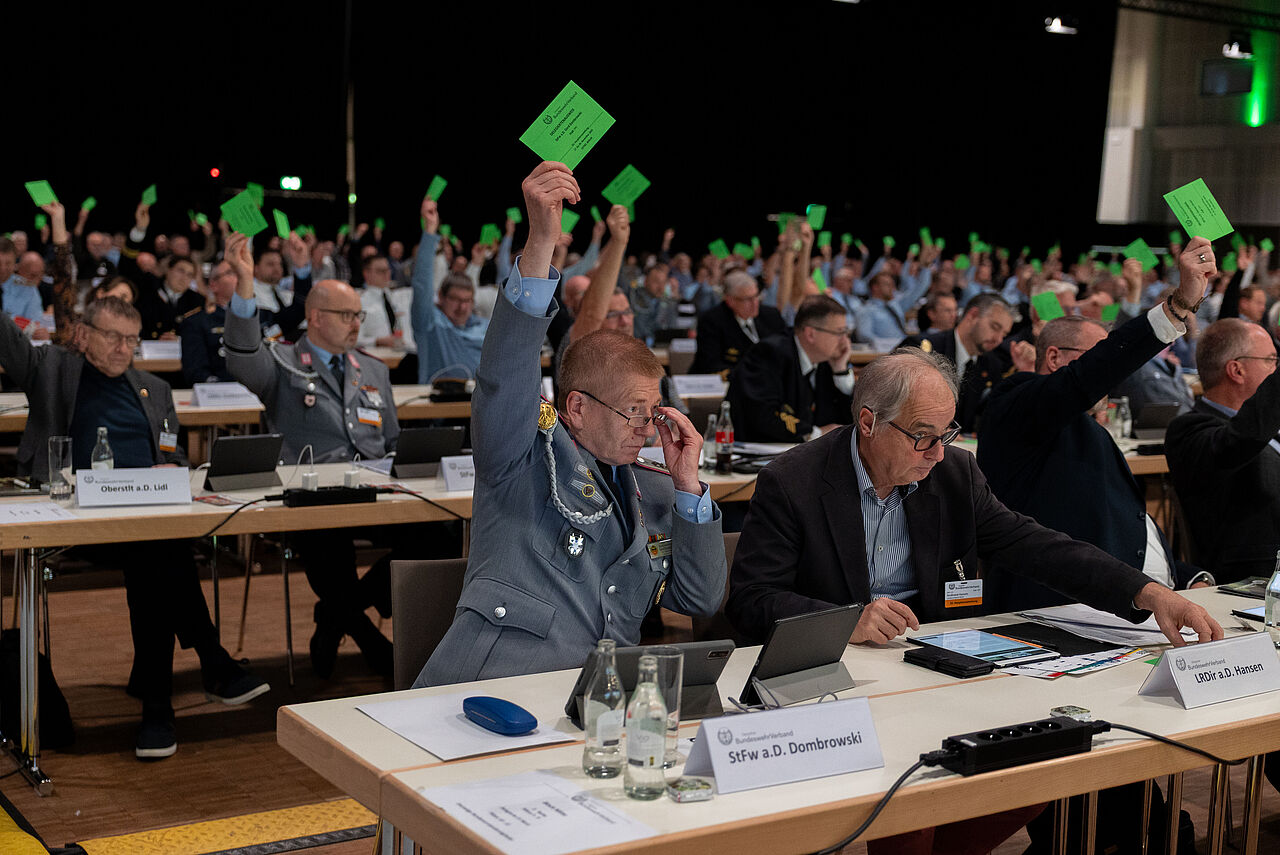 Tag 1- Impressionen der Hauptversammlung 2025. Foto: DBwV/Yann Bombeke