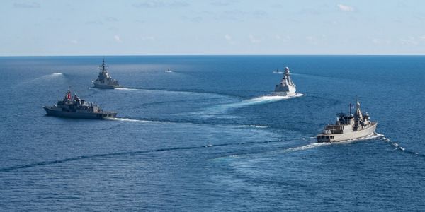 Fünf Schiffe, fünf U-Boote und fünf Seefernaufklärer von acht Nationen nahmen 2021 an der Mission "Dynamic Manta" teil. Foto: Nato