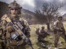 "Klar ist, dass wir die einzigartigen Fähigkeiten brauchen, die im KSK vorhanden sind", sagte Verteidigungsministerin Annegret Kramp-Karrenbauer. Foto: Christian Spreitz