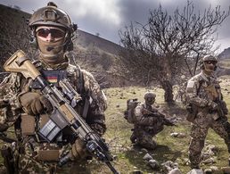 "Klar ist, dass wir die einzigartigen Fähigkeiten brauchen, die im KSK vorhanden sind", sagte Verteidigungsministerin Annegret Kramp-Karrenbauer. Foto: Christian Spreitz