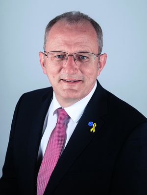 Der DBwV-Schatzmeister und EUROMIL-Vizepräsident Hauptmann a.D. Jörg Greiffendorf. Foto: DBwV/Bombeke