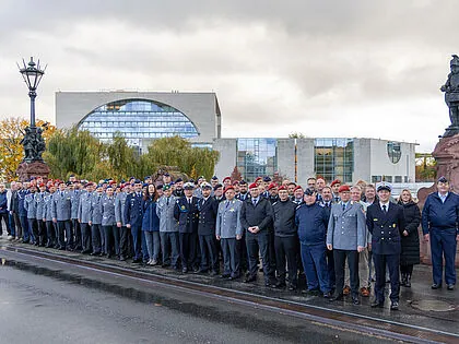 Mitten im politischem Berlin: 110 Personalräte und Vertrauenspersonen trafen sich auf Einladung des DBwV zur Fachtagung. Foto: DBwV/Sarina Flachsmeier