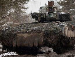 Ein Schützenpanzer Puma bei einer Gefechtsübung auf dem Truppenübungsplatz Bergen. Foto: Bundeswehr/Maximilian Schulz
