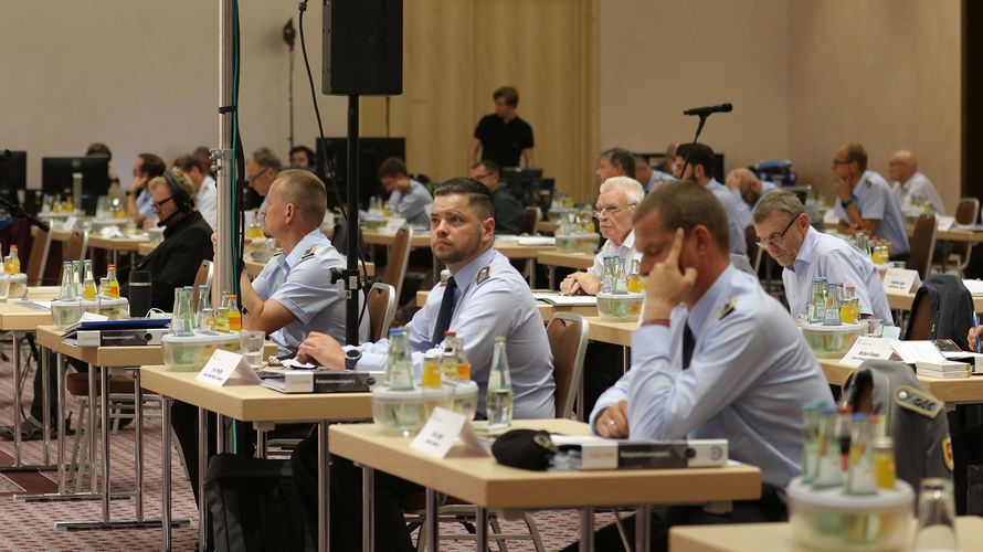 Gemeinschaftsgefühl im Norden: Die Landesversammlung Nord 2021 wird von Adendorf bei Lüneburg aus geleitet. Foto: DBwV/Aikaterini Karanika