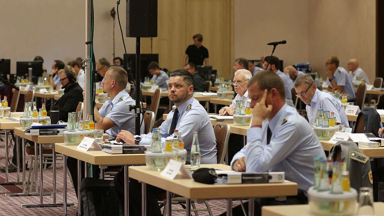 Gemeinschaftsgefühl im Norden: Die Landesversammlung Nord 2021 wird von Adendorf bei Lüneburg aus geleitet. Foto: DBwV/Aikaterini Karanika