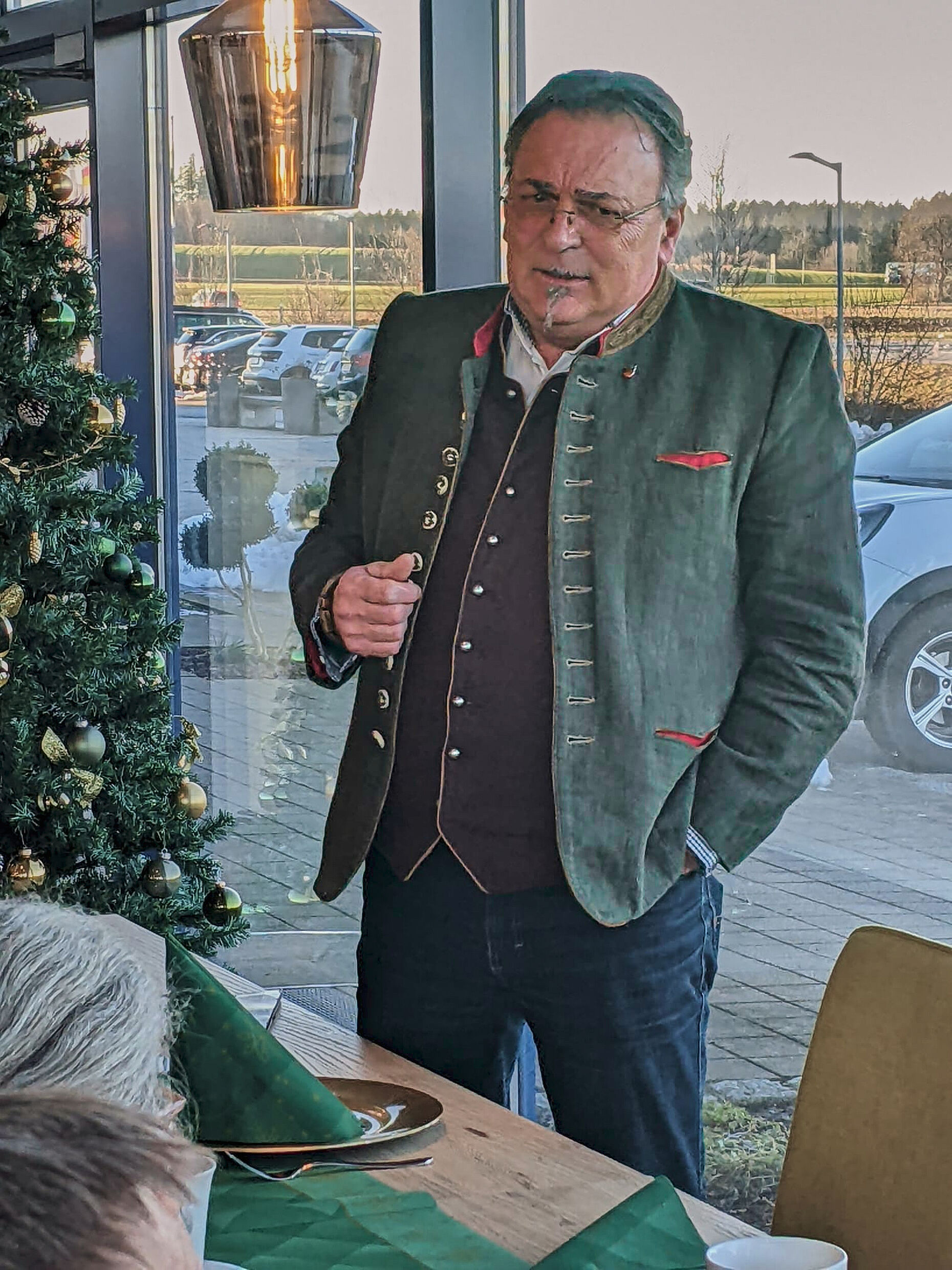 Stabsfeldwebel a.D. Franz Jung informierte über Veränderungen nach der 22. HV im Bundesvorstand und Struktur des DBwV. Foto: HR