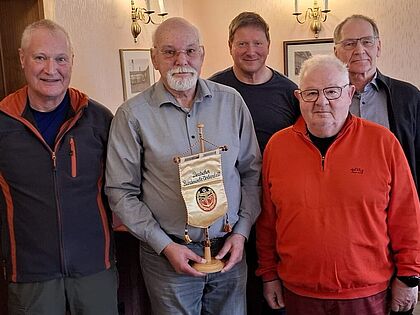 Der Vorstand der sKERH Bad Düben: Gerald Vogt (von links), Andreas Patzelt, Dietmar Schwarz, Stefan Eichelkraut, Reiner Wottke. Foto: Andreas Patzelt