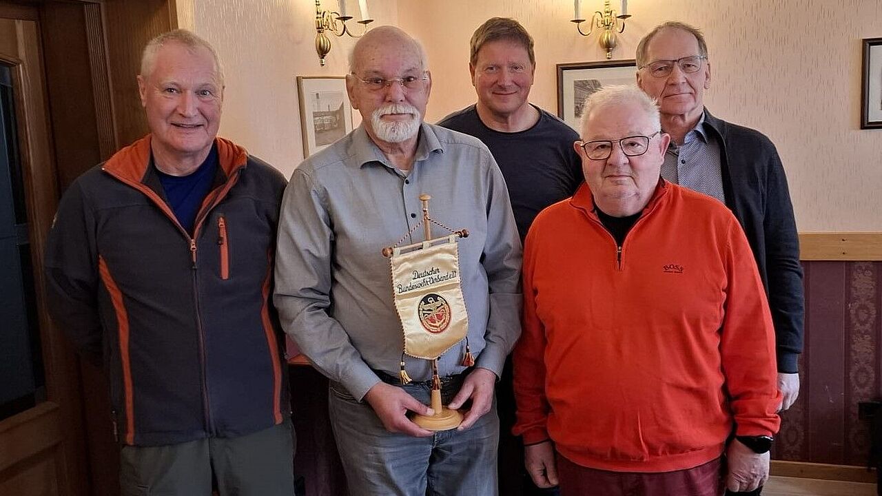 Der Vorstand der sKERH Bad Düben: Gerald Vogt (von links), Andreas Patzelt, Dietmar Schwarz, Stefan Eichelkraut, Reiner Wottke. Foto: Andreas Patzelt